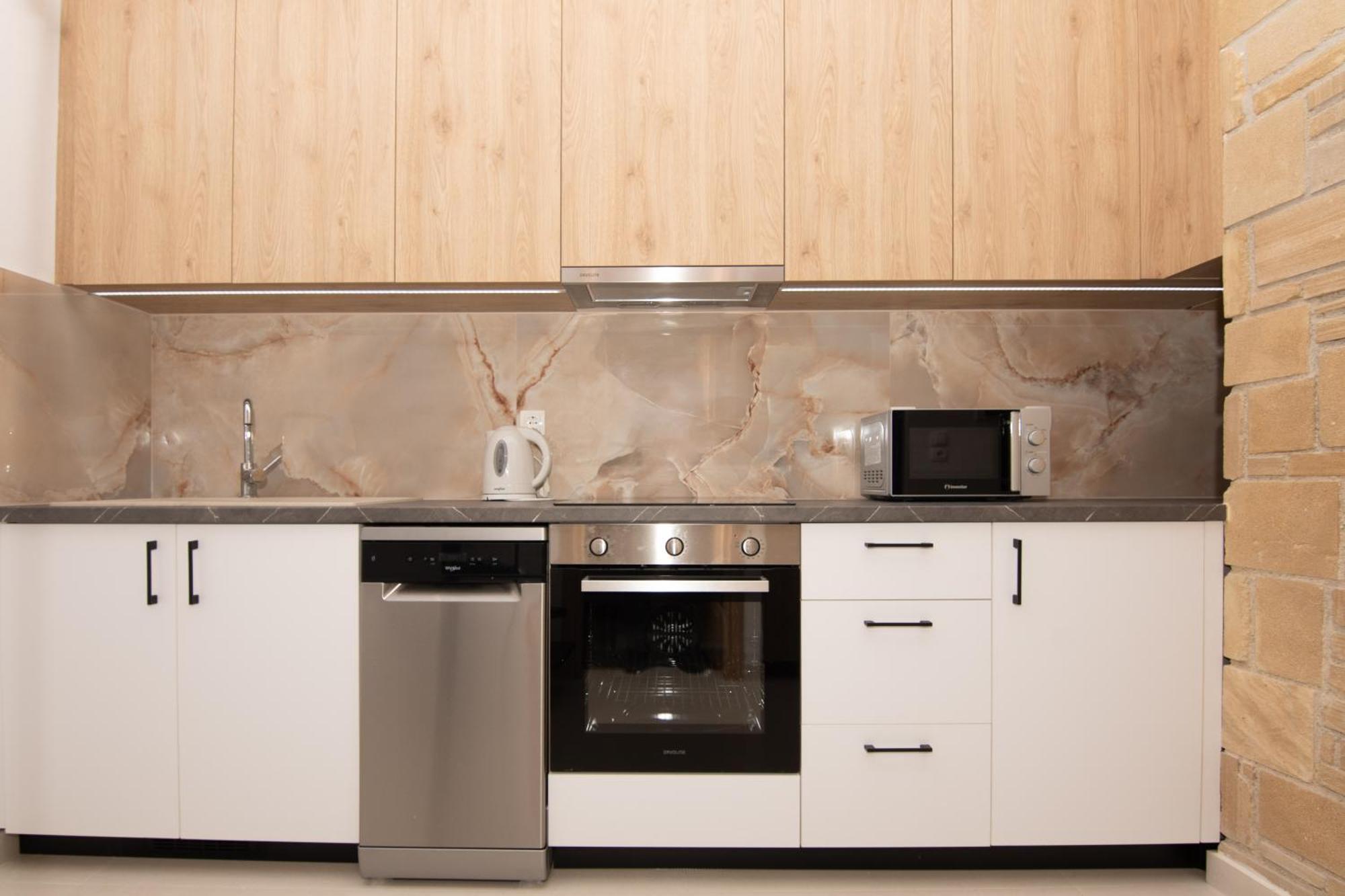 Rikanthos Stone Sea View Apartment Ιι กิสเซมอส ภายนอก รูปภาพ